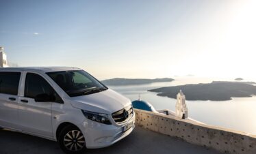 Safe transfer company in Santorini